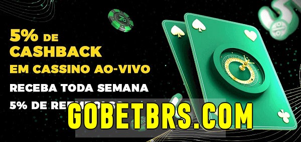 Promoções do cassino ao Vivo gobet.com 